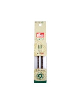 Druty naturalne z wymiennymi żyłkami krótkie PRYM - KnitPro - 8,70 cm - 2szt./opak.