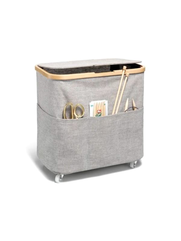 Koszyk na akcesoria na kółkach PRYM - Fold&Store - 38x26x37 cm - 612055