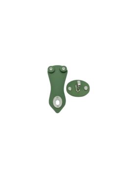 Zapięcie skórzane naturalne - Tun Short Jucht - 125 mm - Z1/TS