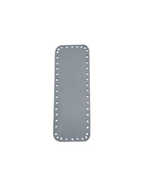 Spód do torby skórzany naturalny - Jucht - 250x80 mm (prostokąt) - DP25-8