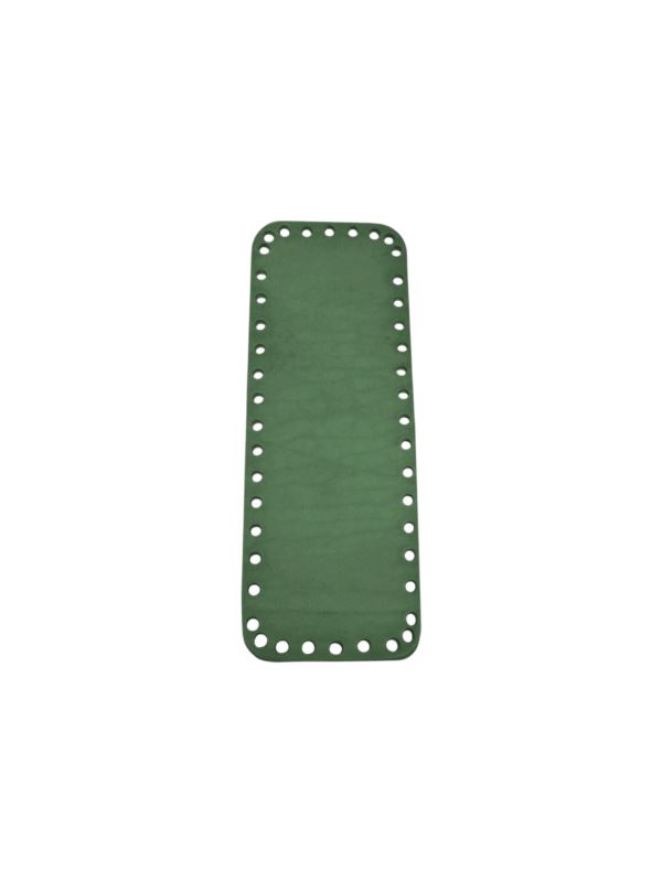 Spód do torby skórzany naturalny - Jucht - 250x80 mm (prostokąt) - DP25-8