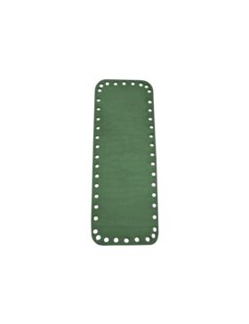Spód do torby skórzany naturalny - Jucht - 250x80 mm (prostokąt) - DP25-8