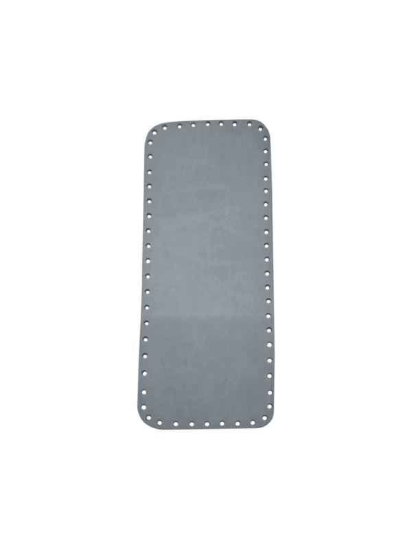 Spód do torby skórzany naturalny - Jucht - 300x120 mm (prostokąt) - DP30-12