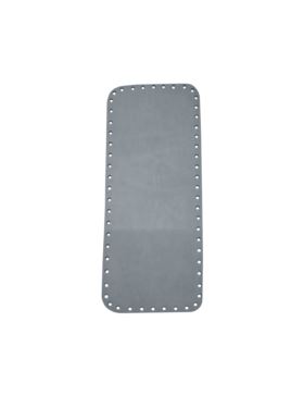Spód do torby skórzany naturalny - Jucht - 300x120 mm (prostokąt) - DP30-12