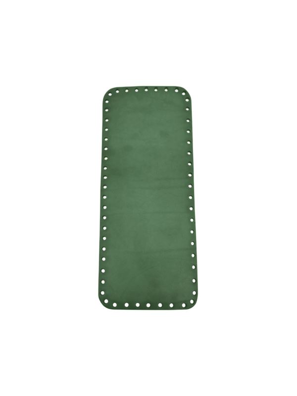 Spód do torby skórzany naturalny - Jucht - 300x120 mm (prostokąt) - DP30-12
