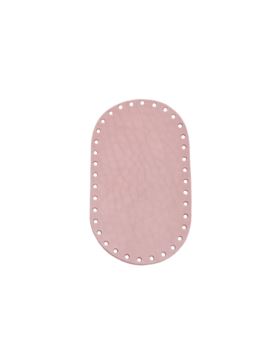 Spód do torby skórzany naturalny - Jucht - 180x100 mm (owal) - DO18-10
