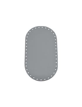 Spód do torby skórzany naturalny - Jucht - 220x120 mm (owal) - DO22-12