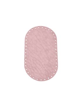 Spód do torby skórzany naturalny - Jucht - 220x120 mm (owal) - DO22-12