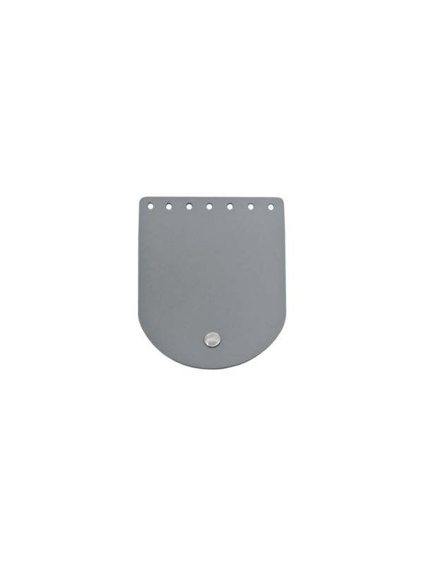 Klapka do etui skórzana naturalna na magnes - Jucht - 100x120 mm - KLAP10X12M