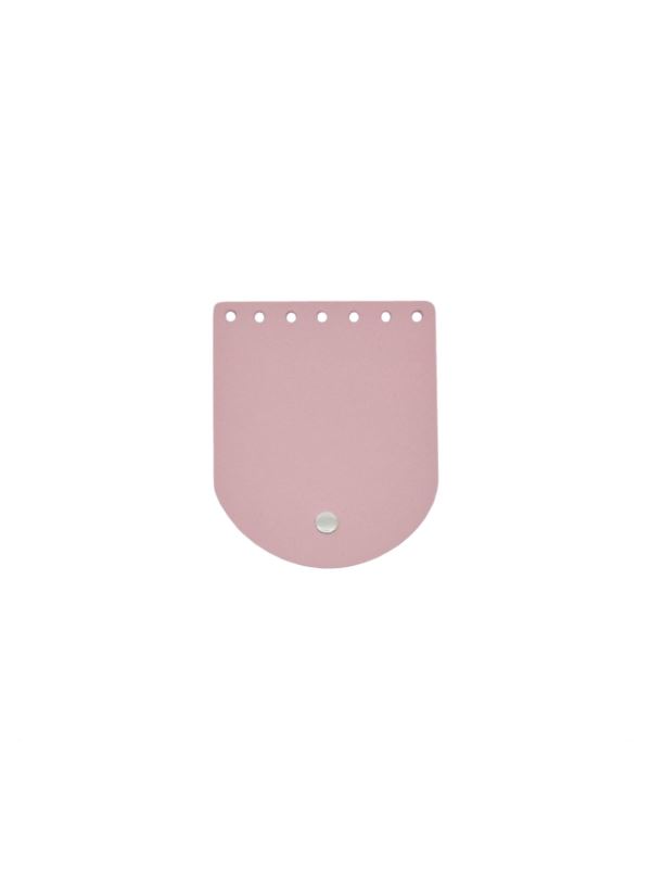Klapka do etui skórzana naturalna na magnes - Jucht - 100x120 mm - KLAP10X12M