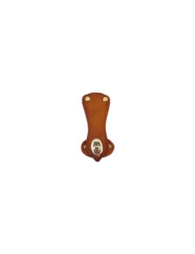 Zapięcie skórzane naturalne - Tun Short Jucht - 125 mm - Z1/TS