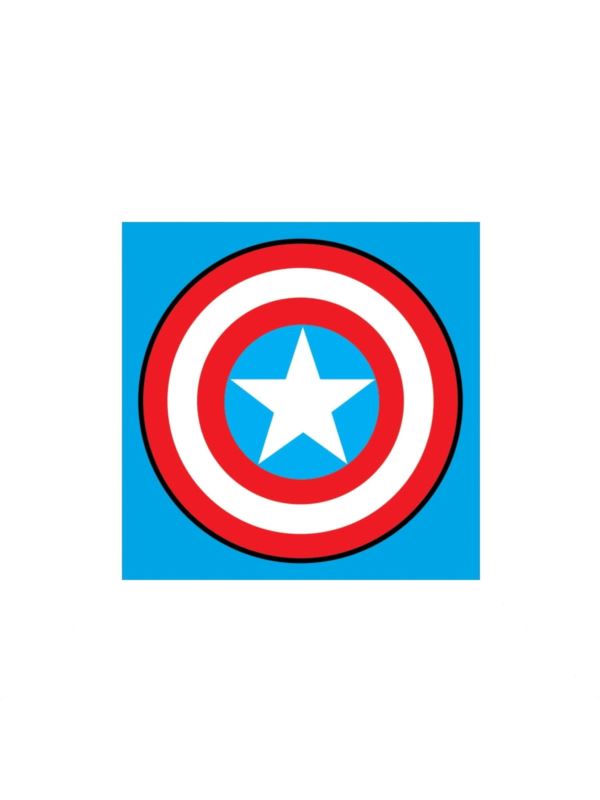 Zestaw kanwy z muliną - 12x12 cm - Avengers - 654