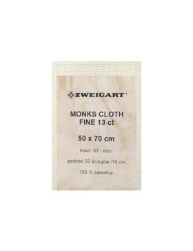 Kanwa bawełniana ZWEIGART - Monks Cloth Fine 13ct - 50x70 cm