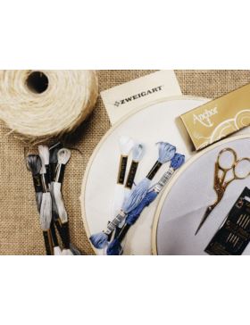 Kanwa bawełniana ZWEIGART - Monks Cloth Fine 13ct - 35x42 cm
