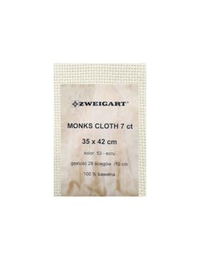 Kanwa bawełniana ZWEIGART - Monks Cloth 7ct - 35x42 cm