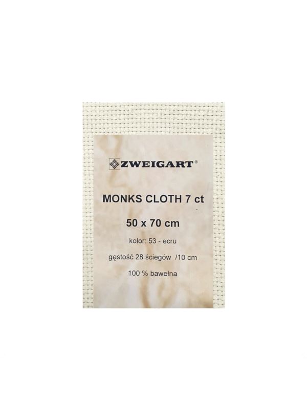Kanwa bawełniana ZWEIGART - Monks Cloth 7ct - 50x70 cm