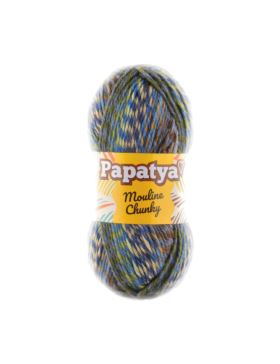 Włóczka - Papatya - Mouline Chunky - 0,5kg/opak.