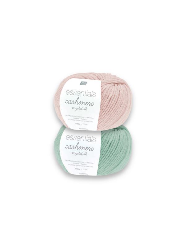 Włóczka/zestaw - Rico Design - Essentials Cashmere Recycled dk - 7 kol. x 1 motek (25g) - 0,175kg/opak.