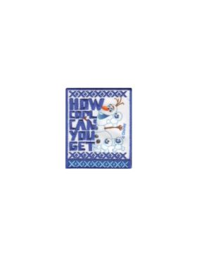 Aplikacja termoprzylepna haftowana - Frozen - 3454-04