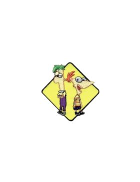 Aplikacja termoprzylepna haftowana - Phineas & Ferb - EM-PF-01