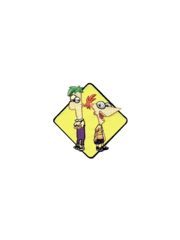 Aplikacja termoprzylepna haftowana - Phineas & Ferb - EM-PF-01