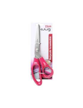 Nożyczki krawieckie z ząbkami KULIG - 230 mm - 6019