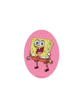 Łaty termoprzylepne drukowane - 8x11 cm - Sponge Bob - 6914 - 24szt./opak.