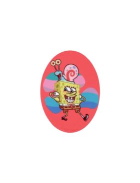 Łaty termoprzylepne drukowane - 8x11 cm - Sponge Bob - 6914 - 24szt./opak.