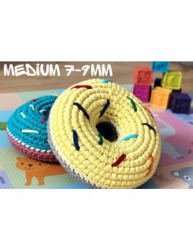 Włóczka - T-shirt Yarn - Bobilon Medium - 7-9 mm - ok.100mb/szt.