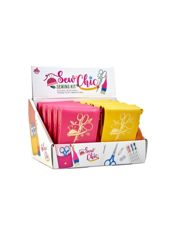 Przyborniki krawieckie w etui - N4391 - 12szt./opak.
