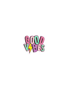 Aplikacje termoprzylepne drukowane LECCO - Good Vibes - 06521 - 40szt./opak.