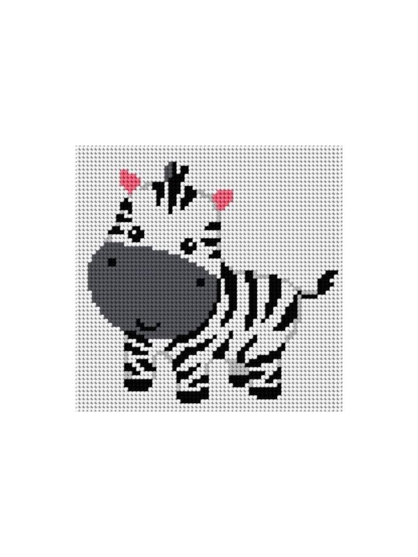 Kanwa z nadrukiem ARIADNA - 15x15 cm - 1031