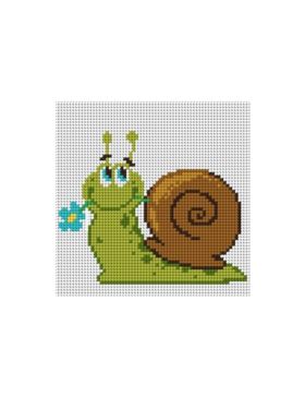 Kanwa z nadrukiem ARIADNA - 15x15 cm - 1032