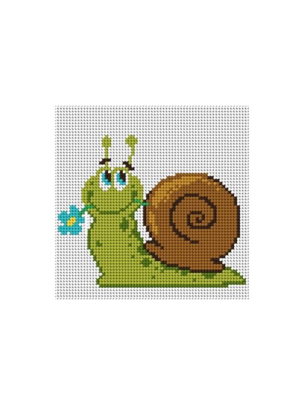 Kanwa z nadrukiem ARIADNA - 15x15 cm - 1032