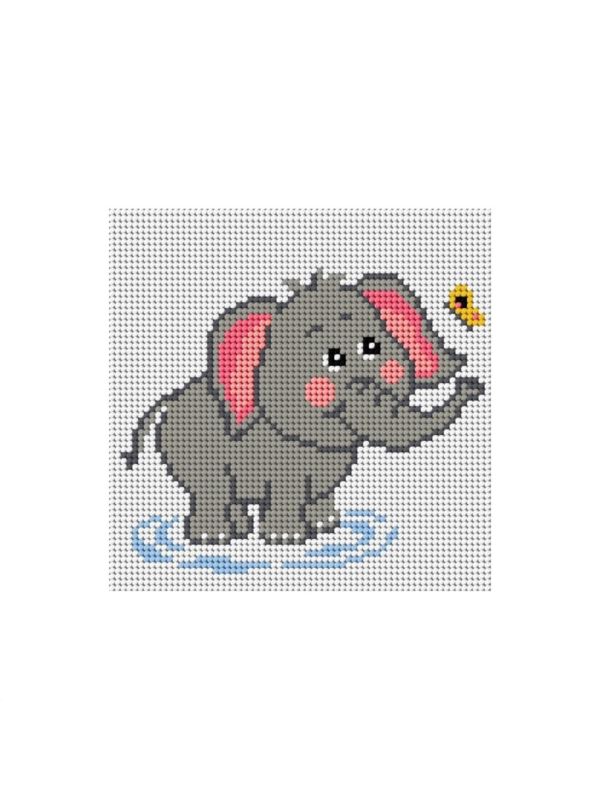 Kanwa z nadrukiem ARIADNA - 15x15 cm - 1034