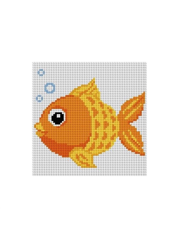 Kanwa z nadrukiem ARIADNA - 15x15 cm - 1043