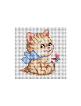 Kanwa z nadrukiem ARIADNA - 15x15 cm - 1050