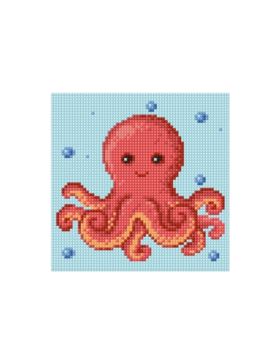 Kanwa z nadrukiem ARIADNA - 15x15 cm - 1059