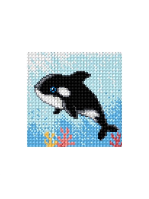 Kanwa z nadrukiem ARIADNA - 15x15 cm - 1060
