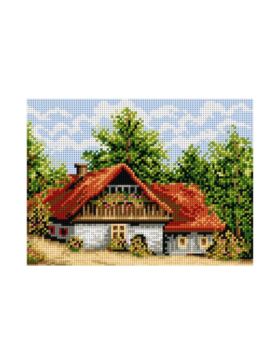 Kanwa z nadrukiem ARIADNA - 18x24 cm - 5009