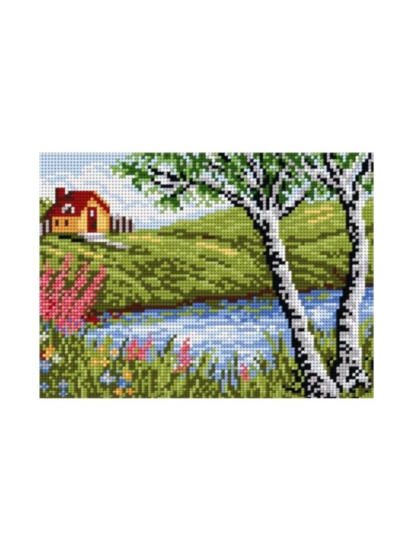 Kanwa z nadrukiem ARIADNA - 18x24 cm - 5010