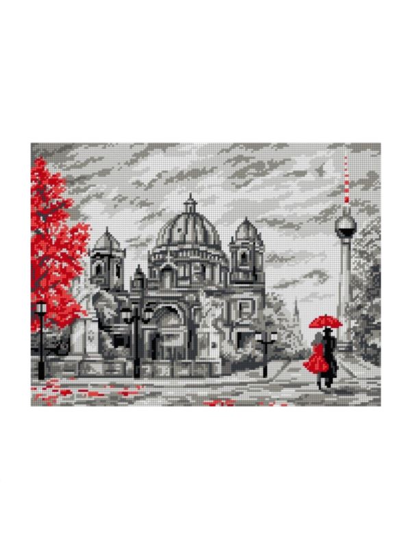 Kanwa z nadrukiem ARIADNA - 30x40 cm - 8031