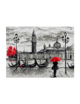 Kanwa z nadrukiem ARIADNA - 30x40 cm - 8034