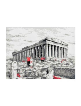 Kanwa z nadrukiem ARIADNA - 30x40 cm - 8048
