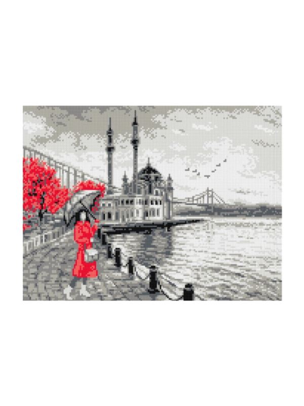 Kanwa z nadrukiem ARIADNA - 30x40 cm - 8049