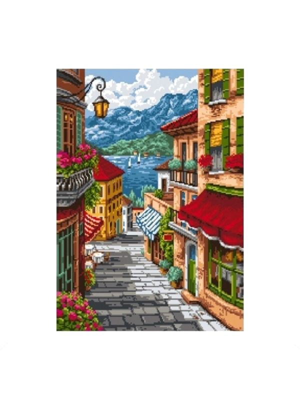 Kanwa z nadrukiem ARIADNA - 39x53 cm - 9006