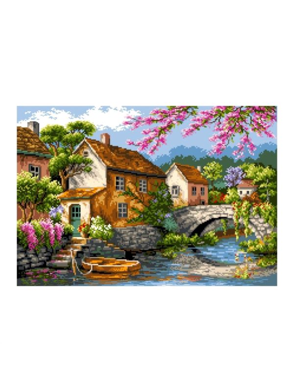 Kanwa z nadrukiem ARIADNA - 39x53 cm - 9008