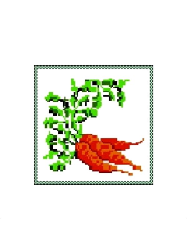 Kanwa z nadrukiem GRAFIKO - 15x15 cm - 0315