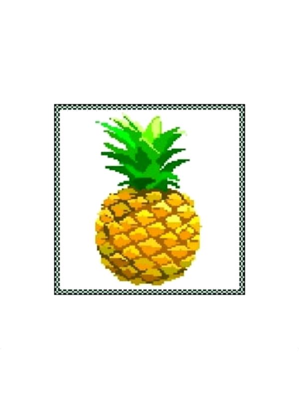 Kanwa z nadrukiem GRAFIKO - 15x15 cm - 0313