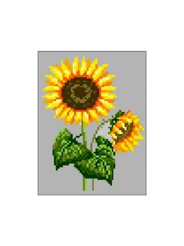 Kanwa z nadrukiem GRAFIKO - 15x20 cm - 0434-1